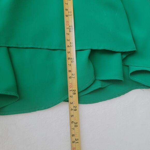 Torrid‎ Size 3 3X Kelly Green Flowy Fairy Babydoll Top Tinkerbell Princess Tiana - Picture 8 of 8